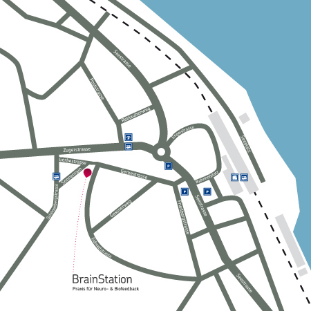 Lageplan zu BrainStation